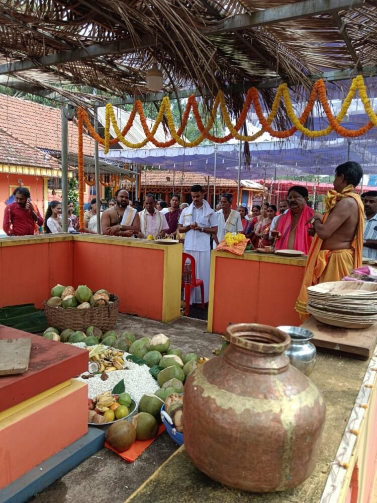 ಪರ್ಪುಂಜ: ರಾಮಜಾಲು ಗರಡಿ ಜಾತ್ರೆ ಆರಂಭ;ಸಂಜೆ ಭಂಡಾರ ಆಗಮಿಸಿ, ಬ್ರಹ್ಮಬೈದರ್ಕಳ ನೇಮೋತ್ಸವ