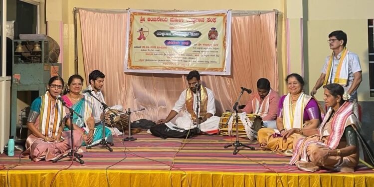 ಸಹಸ್ರಚಂದ್ರ ದರ್ಶನ ಶಾಂತಿಯ ಅಂಗವಾಗಿ ಶರಸೇತು ಬಂಧ ತಾಳಮದ್ದಳೆ