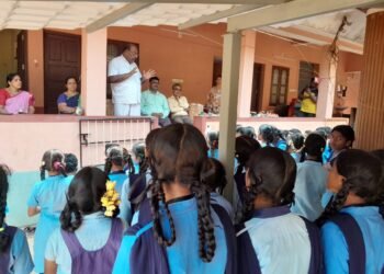 ಇಕೋ-ಕ್ಲಬ್ ವತಿಯಿಂದ ‘ವನಭೇಟಿ’ ಕಾರ್ಯಕ್ರಮ: ಶಾಲಾ ಮಕ್ಕಳಿಗೆ ಕೃಷಿ ಹಾಗೂ ಪರಿಸರ ಜಾಗೃತಿ