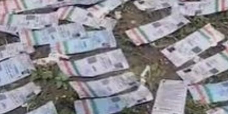 ನೇತ್ರಾವತಿ ತೀರದಲ್ಲಿ ತೇಲಿದ ಆಧಾರ್ ಕಾರ್ಡ್‌ಗಳು: ಬಂಟ್ವಾಳದಲ್ಲಿ ಭಾರೀ ಸಂಚಲನ!!