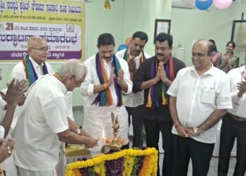 ಶ್ರೀ ಸರಸ್ವತಿ ಕ್ರೆಡಿಟ್ ಸೌಹಾರ್ದ ಸಹಕಾರಿಯ ನೆಹರುನಗರ ಶಾಖೆ ಲೋಕಾರ್ಪಣೆ | ಸರಸ್ವತಿ ಸಹಕಾರಿ ಸಂಘ ಗ್ರಾಹಕರನ್ನು ಬೆಳಗಿಸುತ್ತದೆ: ಡಾ. ಪ್ರಭಾಕರ್ ಭಟ್ ಕಲ್ಲಡ್ಕ