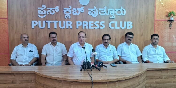 ಅಯೋಧ್ಯೆಯ ರಾಮ ಮಂದಿರ ಟ್ರಸ್ಟ್ ಬರ್ಕಾಸ್ತುಗೊಳಿಸಿ | ಪುತ್ತೂರಿನಲ್ಲಿ ಪತ್ರಿಕಾಗೋಷ್ಠಿಯಲ್ಲಿ ಆಗ್ರಹಿಸಿದ ಮಾಜಿ ಶಾಸಕ, ಮಾಜಿ ಸಚಿವ ವಿನಯ್ ಕುಮಾರ್ ಸೊರಕೆ | 2 ಸಾವಿರ ಕೋಟಿ ರೂ. ಹಗರಣವಾಗುವಾಗ ಇಡಿ, ಸಿಬಿಐ ಎಲ್ಲಿ ಮಲಗಿದೆ?