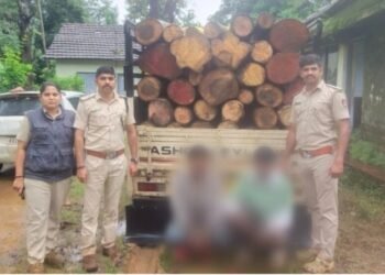 ಸಕಲೇಶಪುರದಿಂದ ಮಂಗಳೂರಿಗೆ ಅಕ್ರಮ ಮರದ ದಿಮ್ಮಿ ಸಾಗಾಟ ಪತ್ತೆ – ₹ 10 ಲಕ್ಷ ಮೌಲ್ಯದ ಸೊತ್ತು ವಶ!!