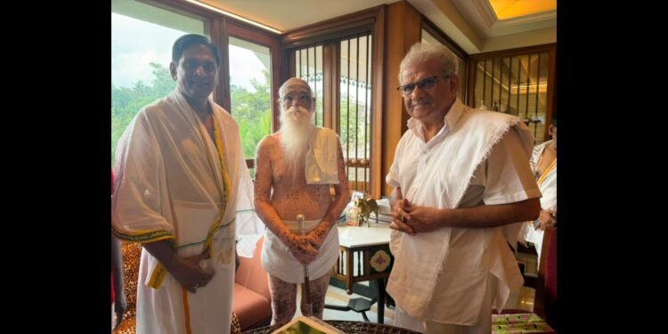 ತಮಿಳುನಾಡಿನ ಸುಬ್ರಹ್ಮಣ್ಯ ಸ್ವಾಮೀಜಿ ಧರ್ಮಸ್ಥಳ ಭೇಟಿ