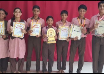 ರಾಜ್ಯಮಟ್ಟದ ಈಜು ಸ್ಪರ್ಧೆಯಲ್ಲಿ ಅಂಬಿಕಾ ವಿದ್ಯಾಲಯದ ವಿದ್ಯಾರ್ಥಿಗಳ ಮಿಂಚಿನ ಸಾಧನೆ; ಹಲವು ಪದಕಗಳ ಬೇಟೆ