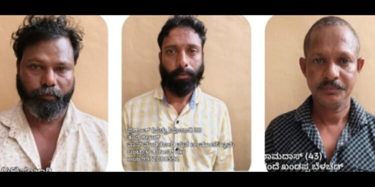 ಬಂಟ್ವಾಳ: ವ್ಯಕ್ತಿಯ ಮೇಲೆ ತಲವಾರು, ಕಬ್ಬಿಣದ ರಾಡ್‌ನಿಂದ ಹಲ್ಲೆ; ಮೂವರು ಅರೆಸ್ಟ್