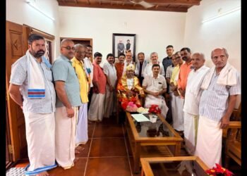 ಉತ್ತಮ ಶಾಸಕ ಪ್ರಶಸ್ತಿ ಪುರಸ್ಕೃತ ಹರೀಶ್ ಪೂಂಜಾಗೆ ಬ್ರಾಹ್ಮಣ ಮಹಾಸಭಾ ವತಿಯಿಂದ ಗೌರವಾರ್ಪಣೆ
