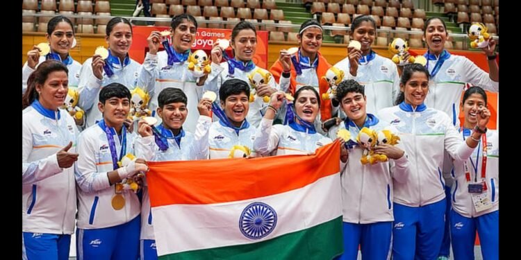 ಏಷ್ಯನ್ ಗೇಮ್ಸ್ 2026: ಇರಾನ್ ವಿರುದ್ಧ ಗೆದ್ದು ಚಿನ್ನದ ಪದಕ ಮುಡಿಗೇರಿಸಿಕೊಂಡ ಭಾರತದ ಮಹಿಳಾ ಕಬಡ್ಡಿ ತಂಡ