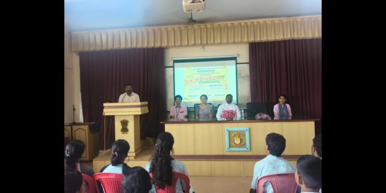 ಸಂತ ಫಿಲೋಮಿನಾ ಪ.ಪೂ. ಕಾಲೇಜಿನಲ್ಲಿ ಹಿಂದಿ ದಿವಸ ಆಚರಣೆ