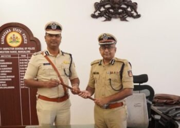 ಪಶ್ಚಿಮ ವಲಯದ ನೂತನ ಡಿಐಜಿಯಾಗಿ ಚೇತನ್ ಆರ್. ಐಪಿಎಸ್ ಅಧಿಕಾರ ಸ್ವೀಕಾರ