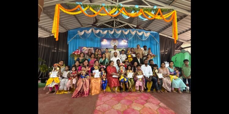 ವಿದ್ಯಾಮಾತಾ ಅಕಾಡೆಮಿಯಲ್ಲಿ ಅದ್ದೂರಿ ಕೃಷ್ಣ ವೇಷ ಸ್ಪರ್ಧೆ; 83ಕ್ಕೂ ಅಧಿಕ ಮುದ್ದು ಕೃಷ್ಣರ ಸಂಭ್ರಮ