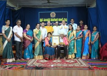 ವಿಟ್ಲ: ‘ಸ್ವರ ಸಿಂಚನ ಸಂಗೀತೋತ್ಸವ–2026’ : ಡಾ. ಈಶ್ವರ ಭಟ್ ದಂಪತಿಗೆ ಸ್ವರ ಸಿಂಚನ ಪುರಸ್ಕಾರ